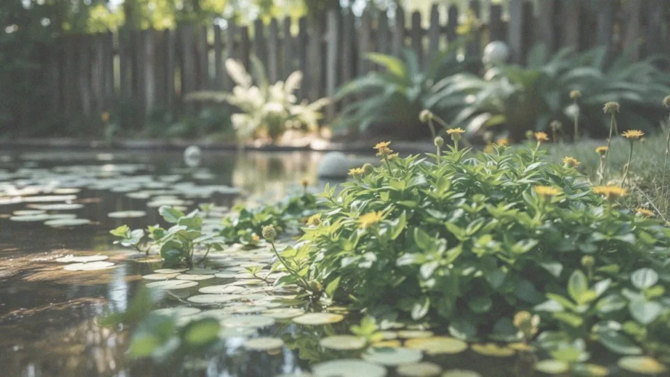 Jakie rośliny błotne są idealne do maskowania brzegów oczka wodnego?