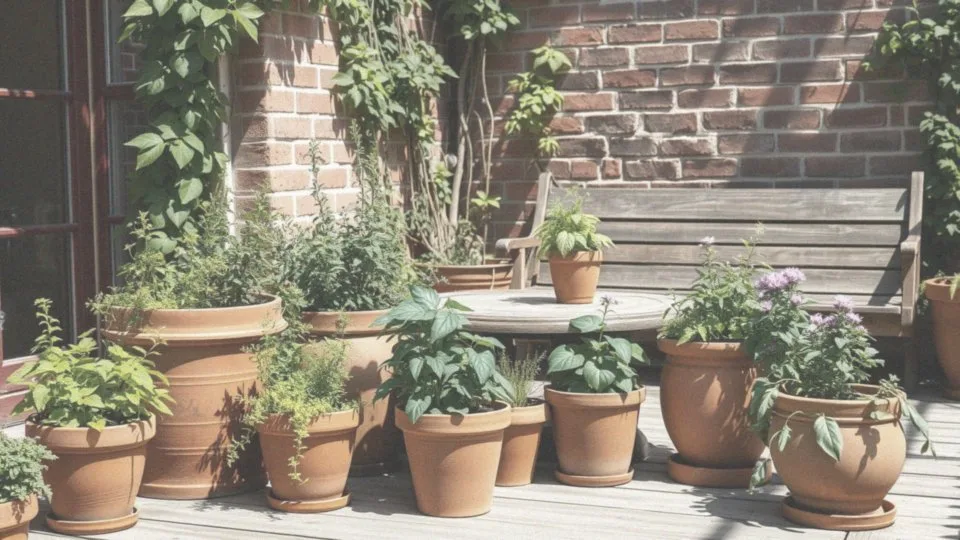 Jakie doniczki możesz wykorzystać w aranżacji tarasu?