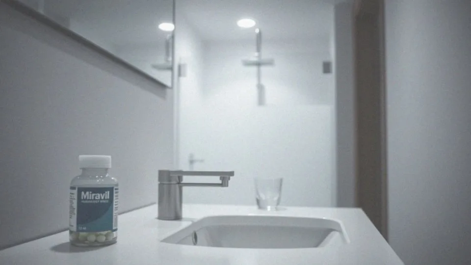 Jakie kwestie zdrowotne są istotne przy leczeniu Miravil i spożywaniu alkoholu?