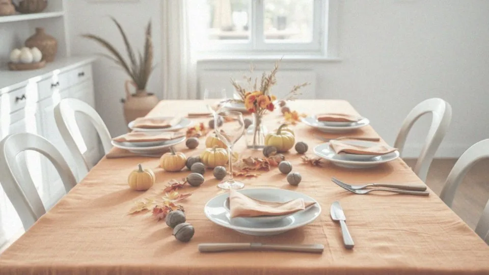 Jak zmieniać dekorację stołu sezonowo?