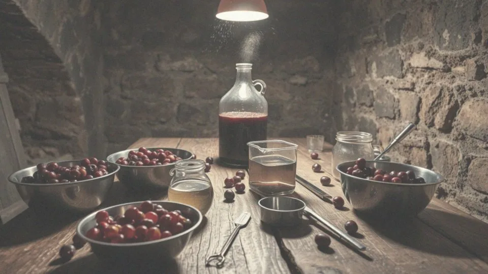 Jakie są kluczowe etapy produkcji wina z wiśni?