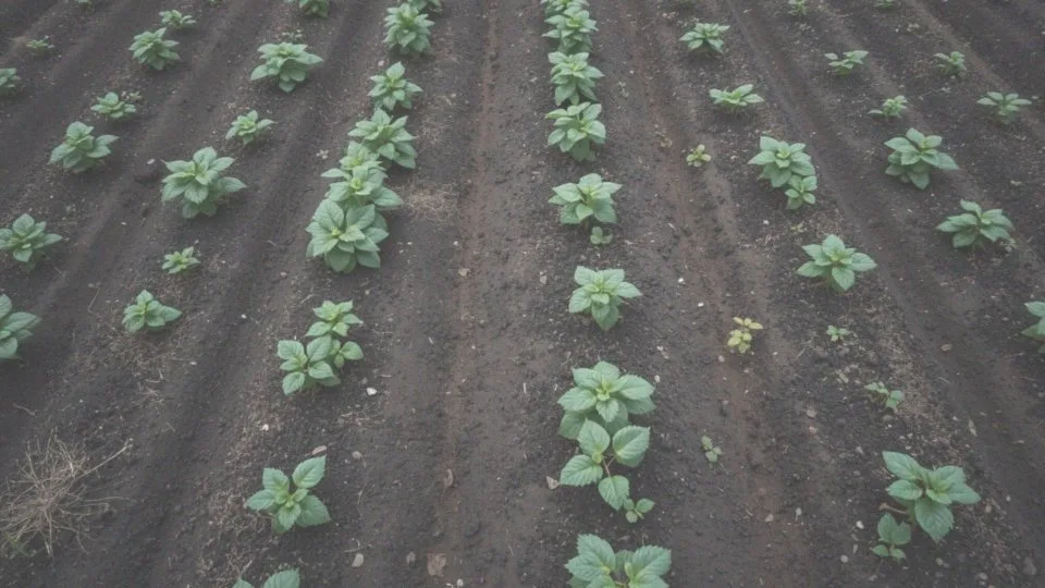 Jakie informacje przedstawia program ochrony malin przed chwastami?