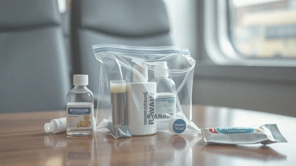 Jakie płyny są dozwolone w bagażu podręcznym Ryanair?