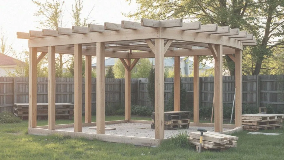 Jak samodzielnie zbudować altanę z niedrogich materiałów?