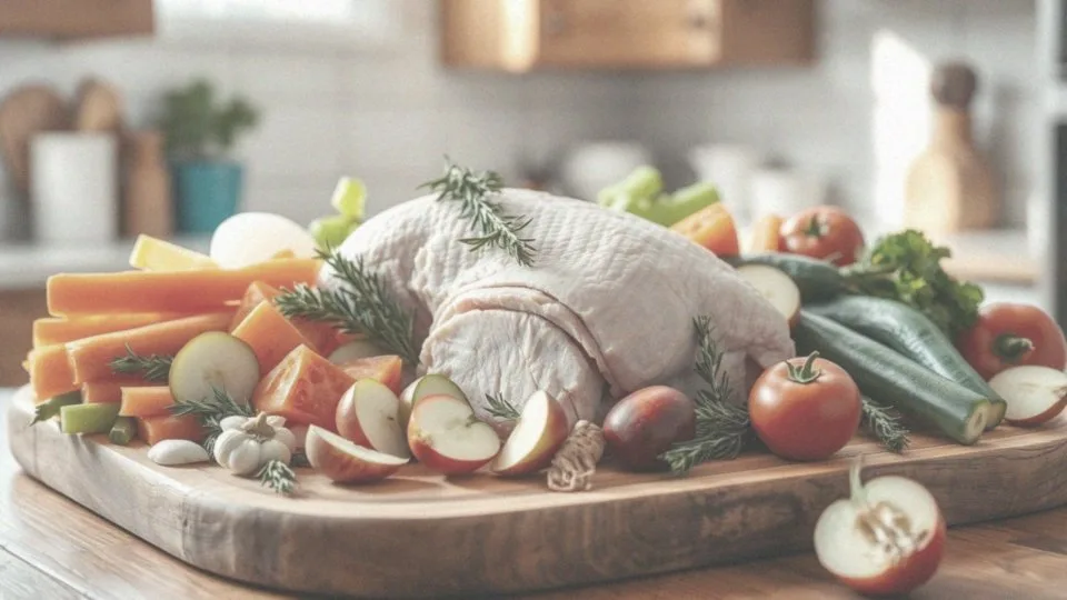 Jakie składniki można dodać do pieczonego filetu z indyka?