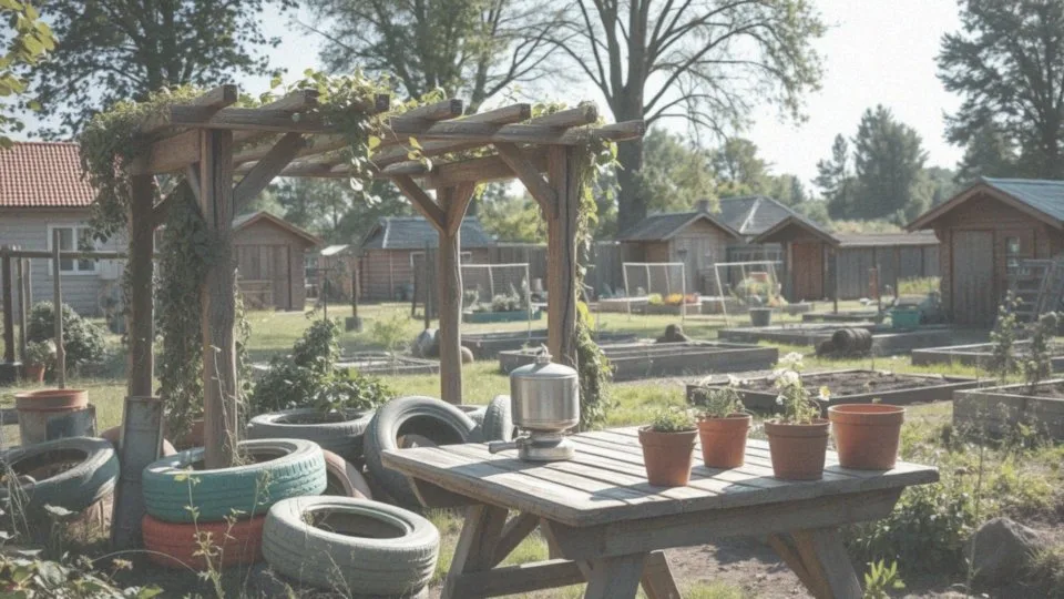 Jakie są sposoby na tanie urządzanie ogródka działkowego?
