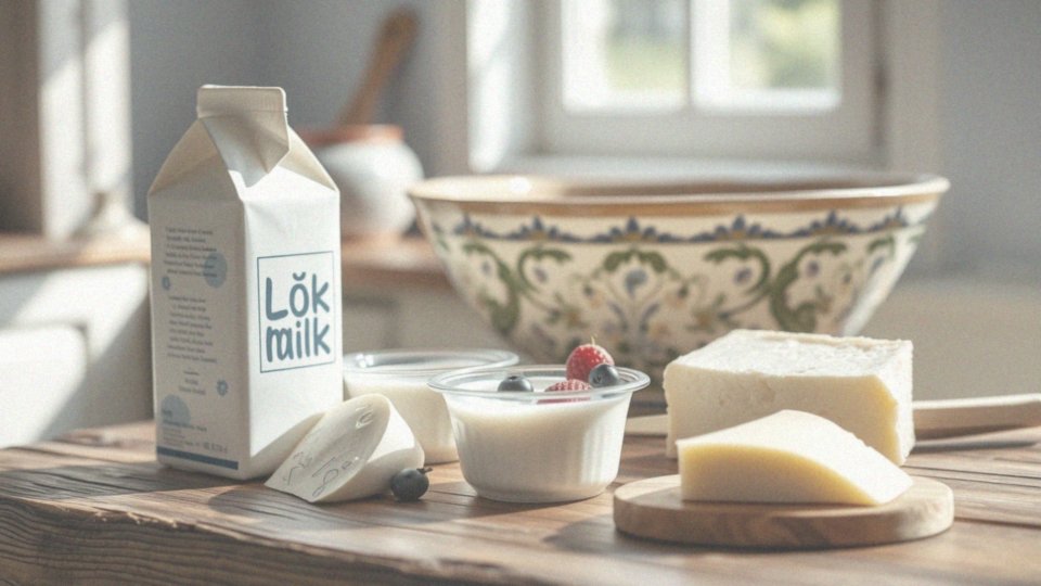 Dlaczego niskotłuszczowe produkty mleczne są pomocne?