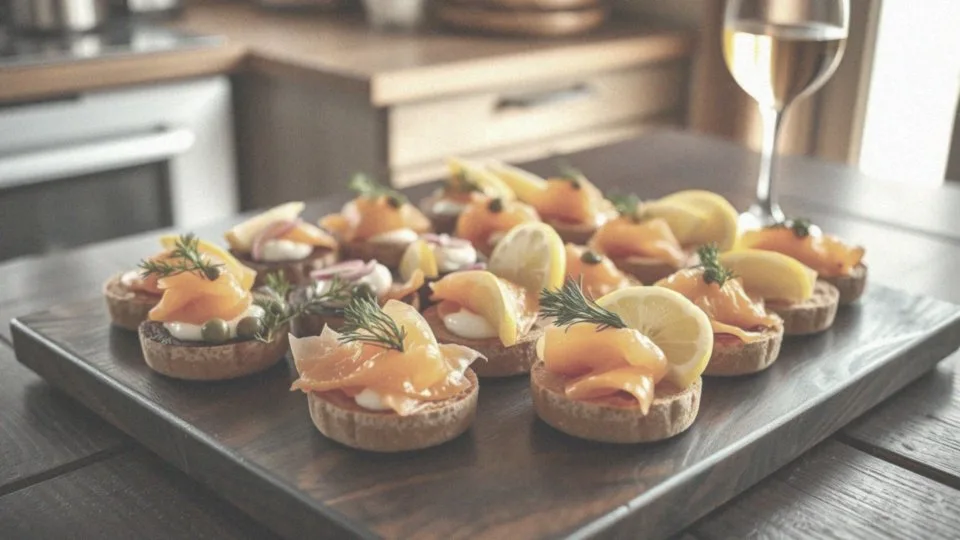 Dlaczego przystawki z łososia są idealne na sylwestrową noc?
