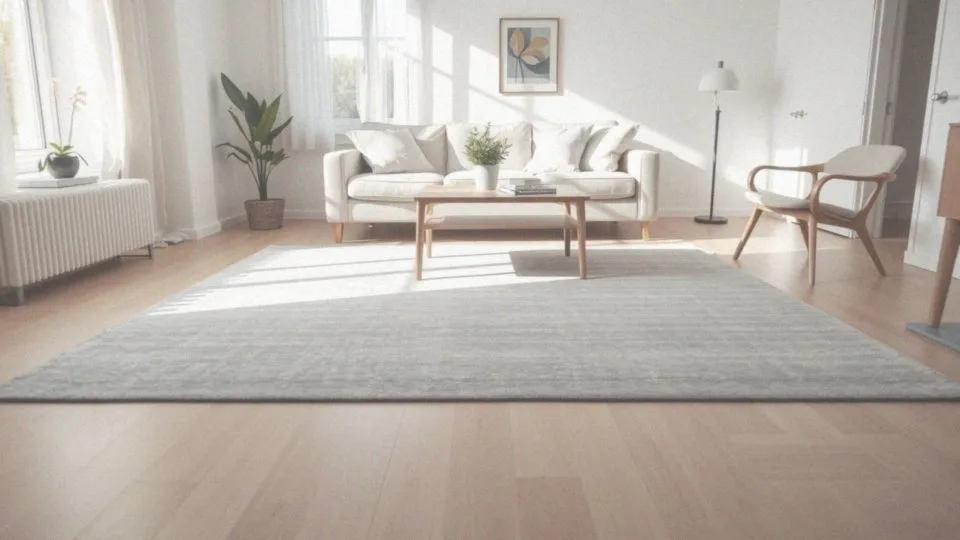 Jakie zasady rządzą wyborem dywanu w salonie?