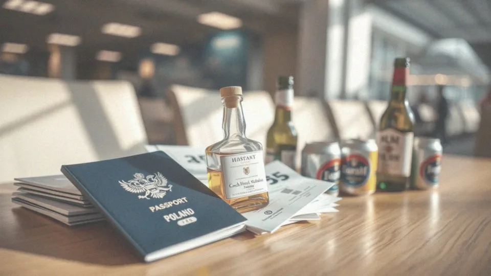 Jakie są ograniczenia dotyczące przewozu alkoholu poza Unię Europejską?