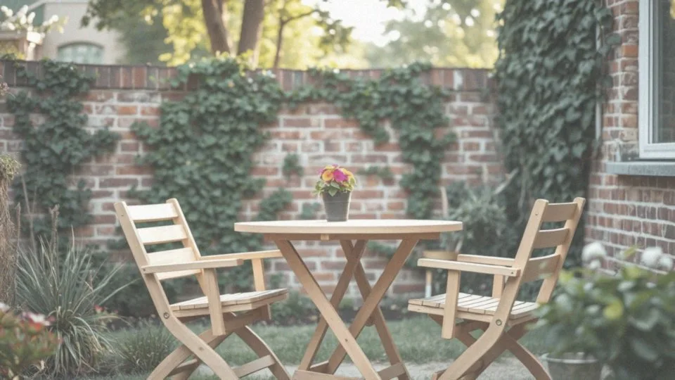 Jakie meble ogrodowe najlepiej pasują do małego ogrodu?