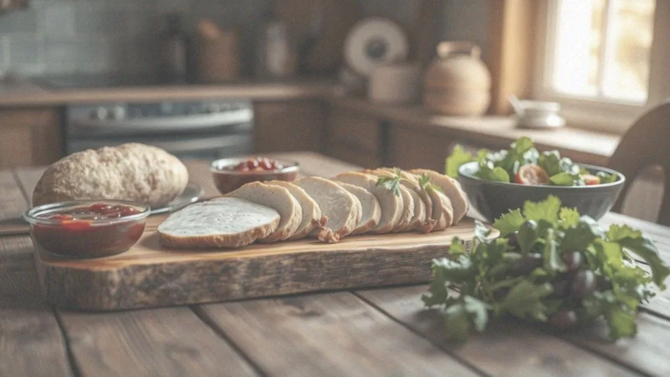 Jak podawać pierś z indyka na ciepło i zimno?