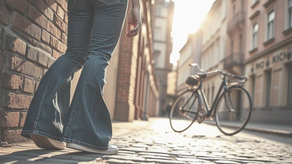 Czy spodnie flare są odpowiednie na co dzień?