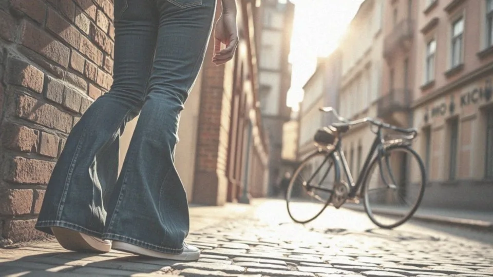 Czy spodnie flare są odpowiednie na co dzień?