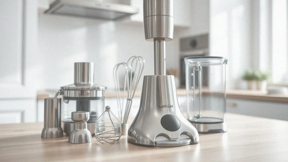 Jakie akcesoria są kompatybilne z blenderem ręcznym MultiQuick 7?