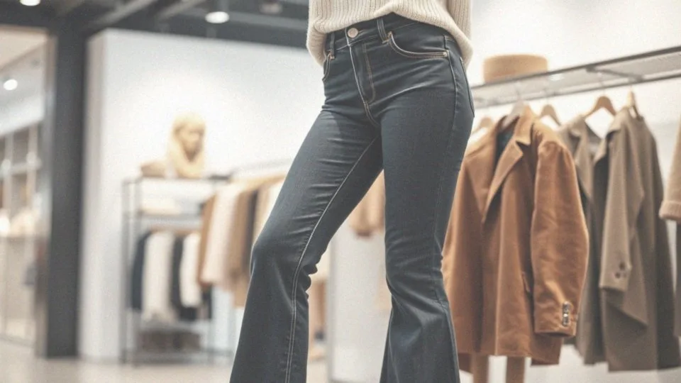 Jakie są trendy związane ze spodniami flare?