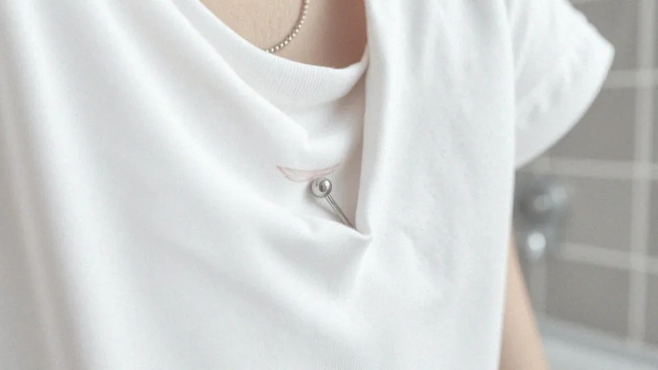 Jakie są objawy zapaleniowe przy kolczyku w pępku?