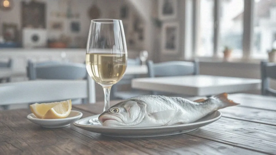 Jakie wino do ryby z sokiem z cytryny?