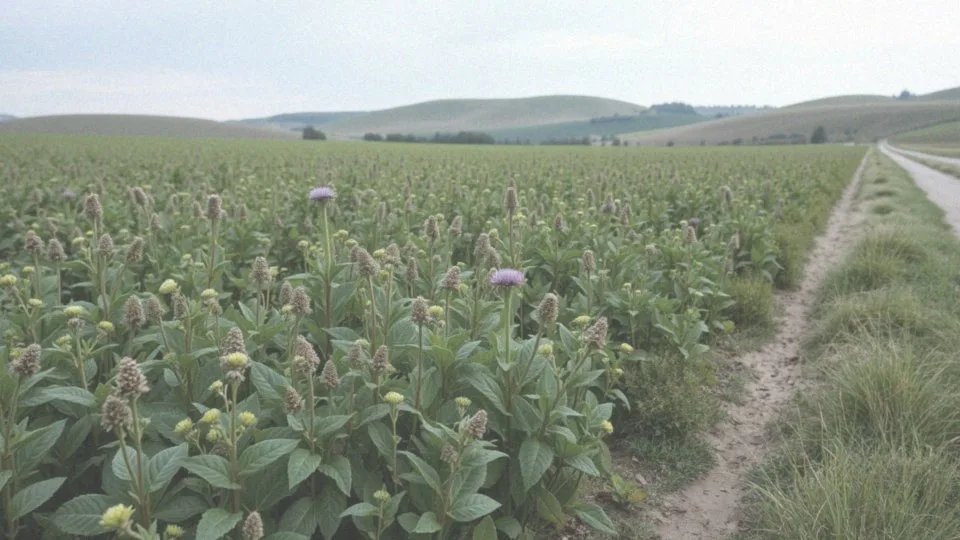 Jakie są szczegóły dotyczące kwitnienia ambrozji?