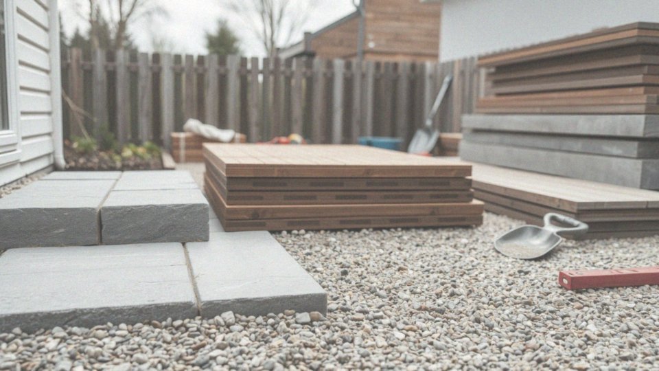 Jakie materiały można wykorzystać do budowy taniego tarasu?