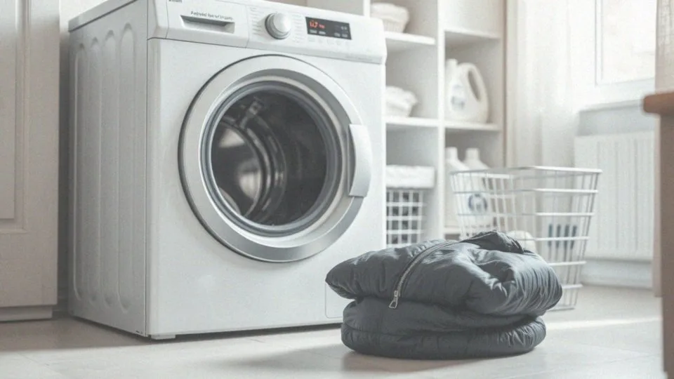 Jak przygotować kurtkę puchową do prania?