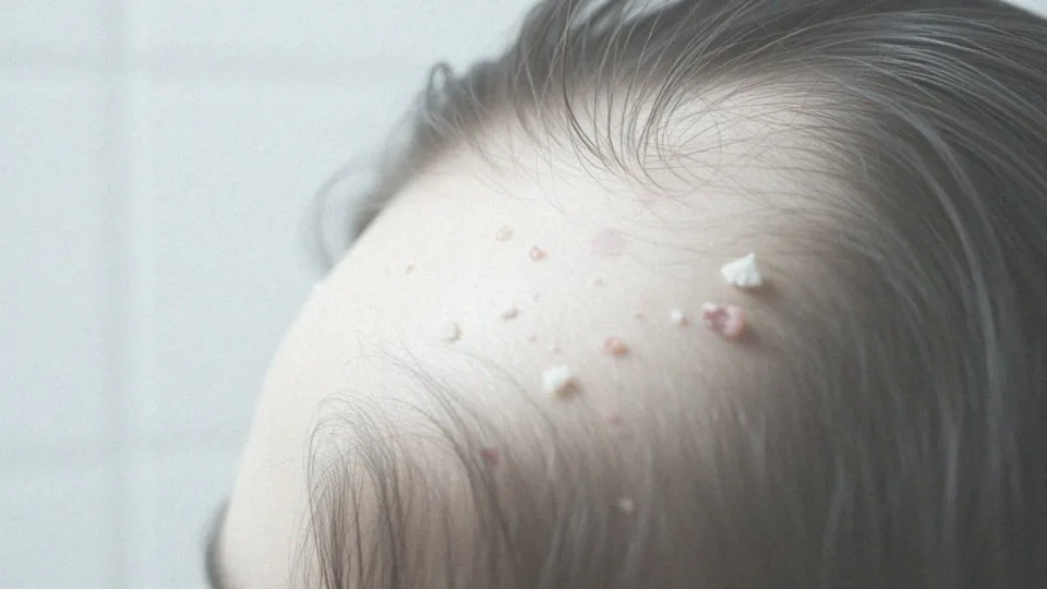 Jakie są objawy suchej skóry głowy?