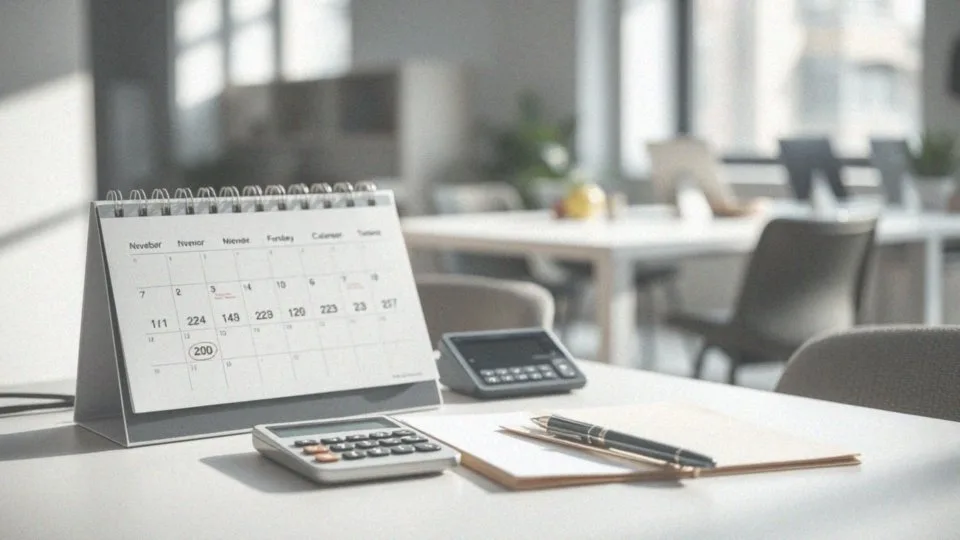 Jak oblicza się całkowitą liczbę godzin pracy w listopadzie?