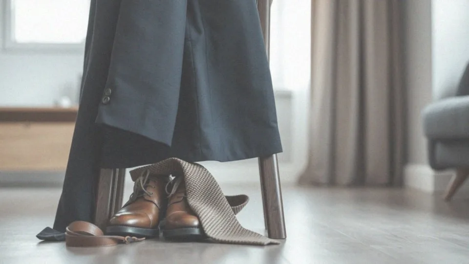 Dlaczego brązowy krawat jest dobrym wyborem do granatowego garnituru?