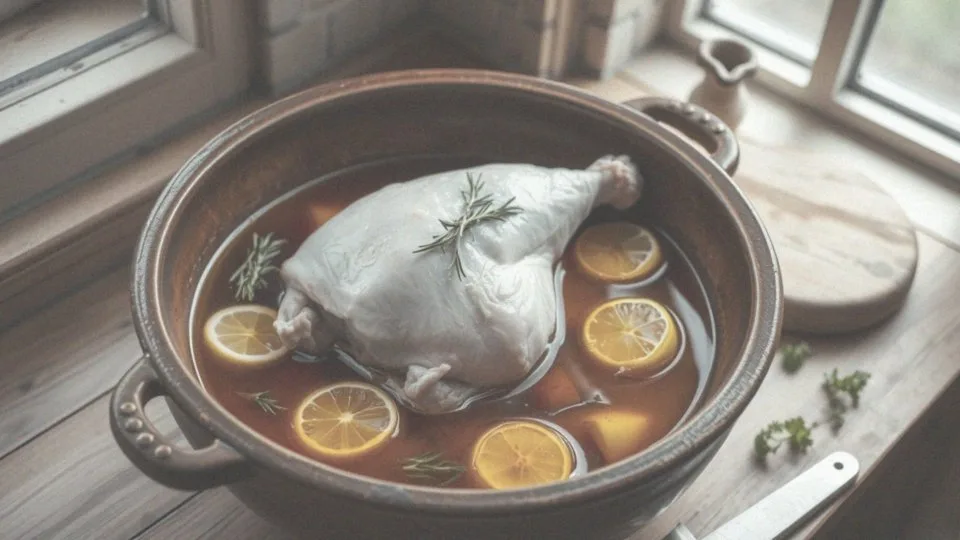 Jak długo należy marynować udziec z indyka?