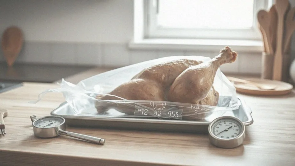 Jak długo piec udziec z indyka w rękawie?