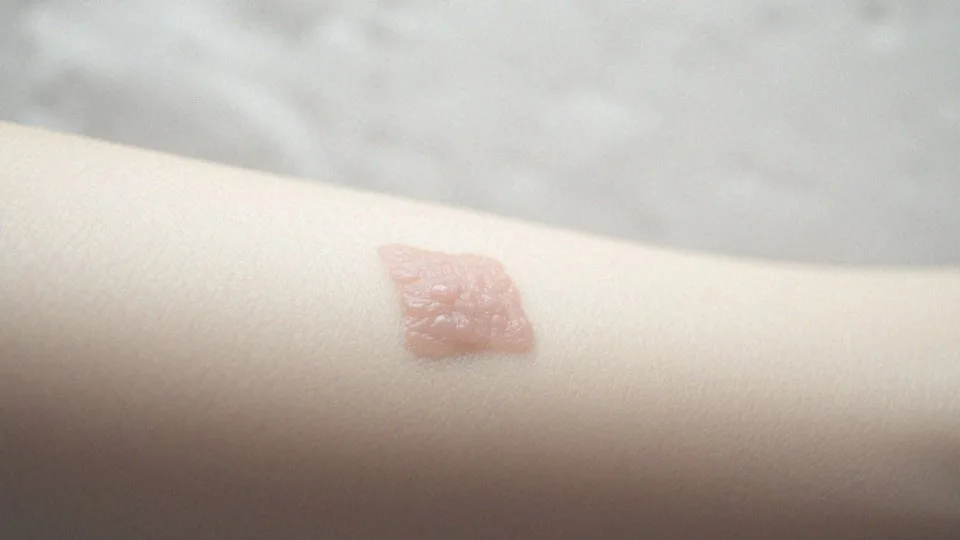 Czym charakteryzuje się ból związany z bliznowcem?