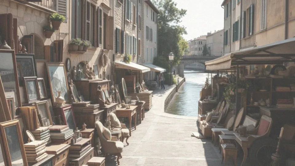 Dlaczego Isle sur la Sorgue jest stolicą antykwariatów?