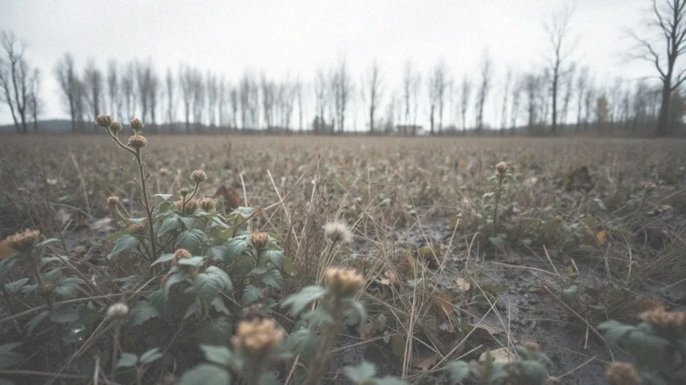 Jakie rośliny pylą w październiku?