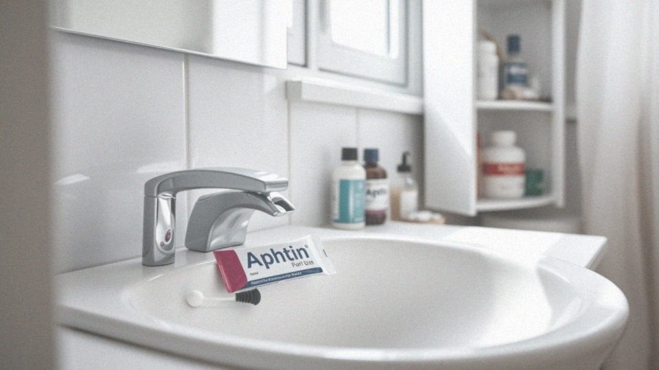Jakie są zalecenia dotyczące dawkowania Aphtin?