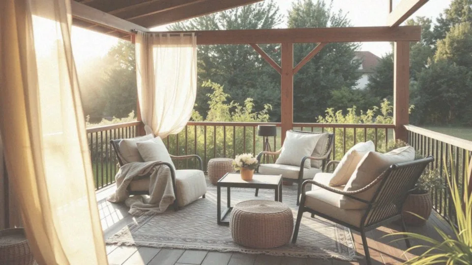 Jakie tkaniny zewnętrzne nadadzą przytulności Twojemu tarasowi?