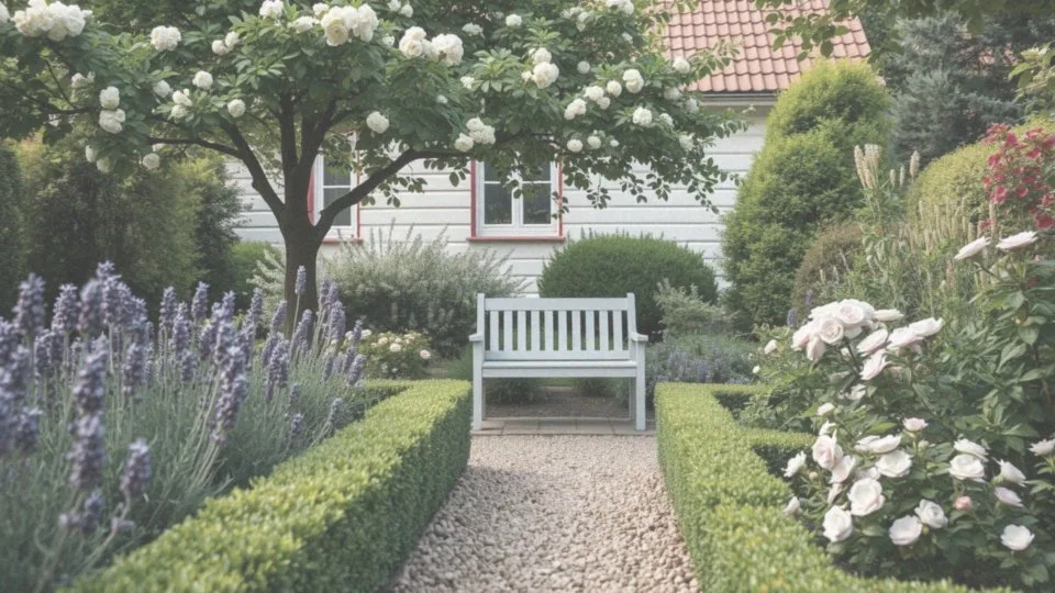 Jakie stylu można wykorzystać w małym ogrodzie?