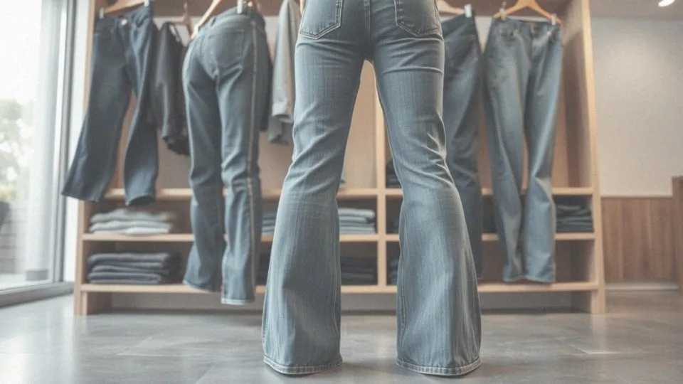 Jakie są różnice między spodniami flare a innymi fasonami?