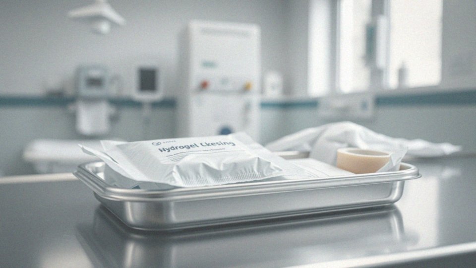Jakie działanie mają opatrunki hydrożelowe w leczeniu oparzeń?