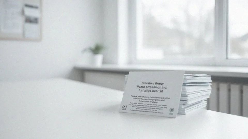 Bezpłatne badania po 50. roku życia – jakie możesz wykonać?