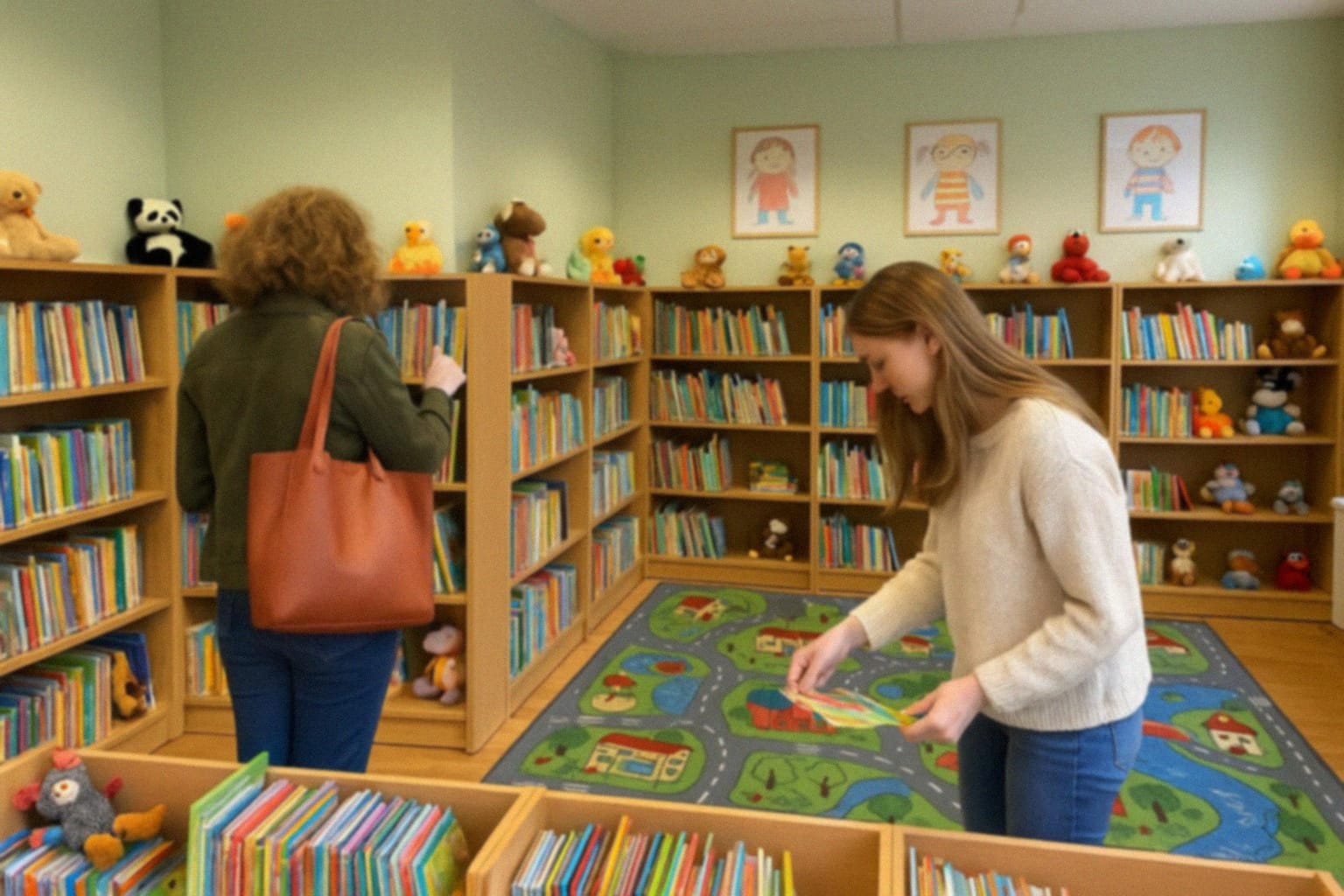 Przedświąteczne zajęcia w bibliotekach Lubartowa dla dzieci