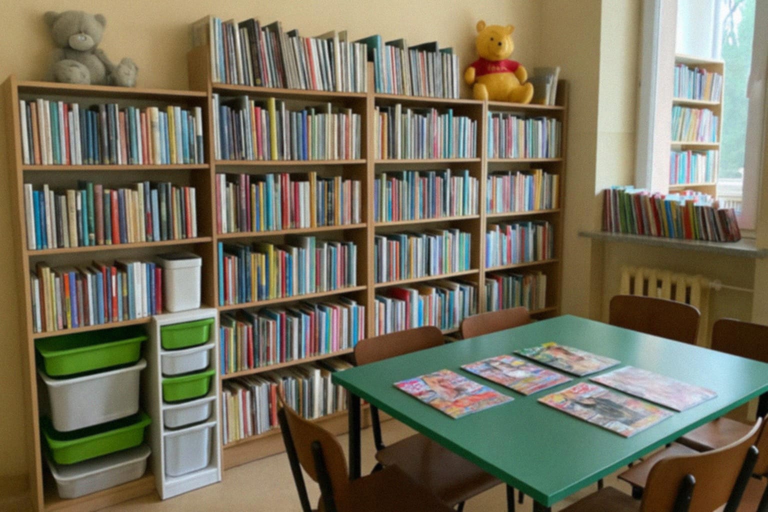 Przedszkolaki z Miejskiego Przedszkola nr 4 w Lubartowie odwiedziły bibliotekę