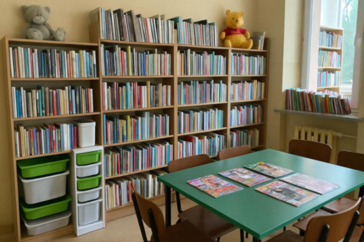 Przedszkolaki z Miejskiego Przedszkola nr 4 w Lubartowie odwiedziły bibliotekę