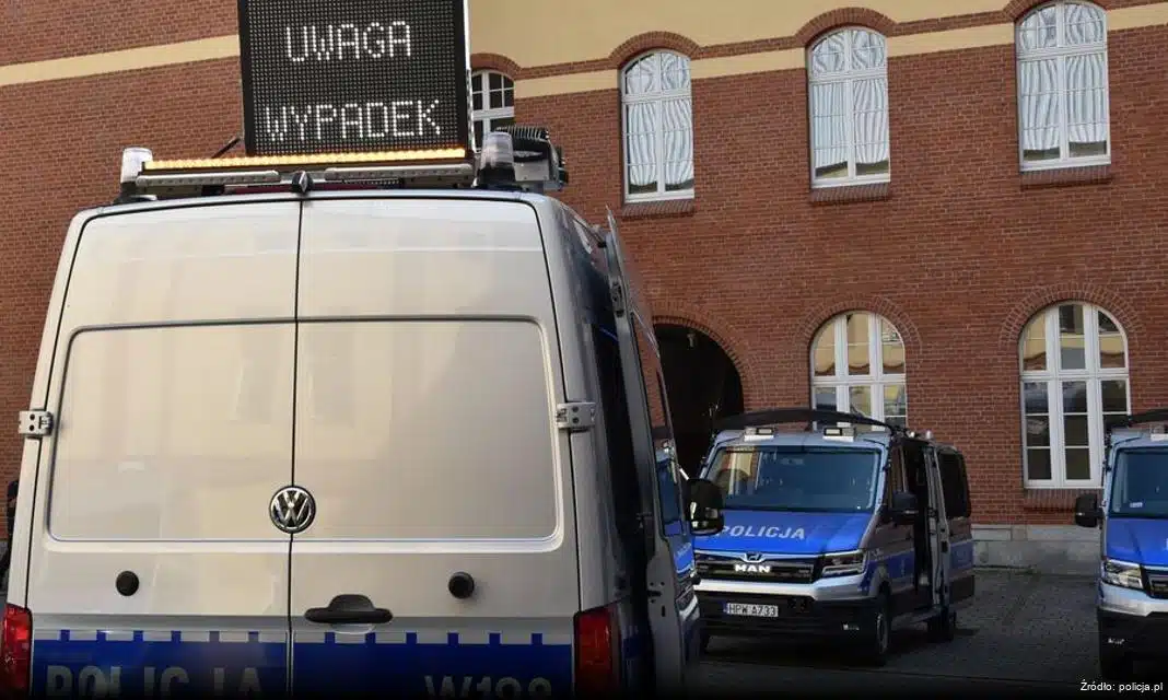 Wypadek drogowy w Siedliskach – informacje dla mieszkańców